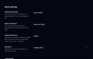 Configure build