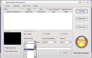 AoA Audio Extractor screenshot 2