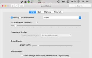 MenuMeters for El Capitan screenshot 1