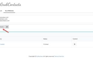 GrabContacts screenshot 2