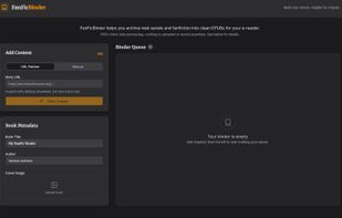 Landing page and user interface
