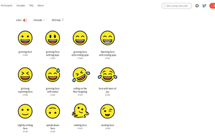 OpenMoji screenshot 1