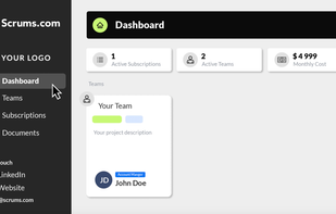 Scrums.com screenshot 1