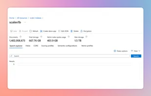 Azure AI Search screenshot 1