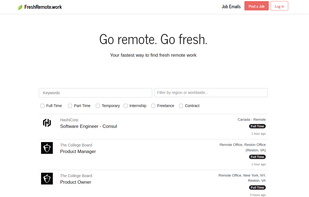 FreshRemote.work screenshot 1