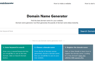 MyDomainGenerator screenshot 1