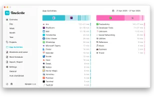 TimeScribe screenshot 2