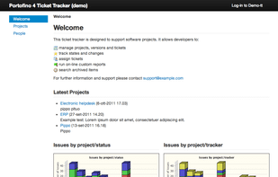 Bootstrap-based, HTML 5 user interface