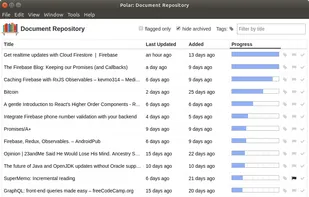 Document repository for tagging and managing your documents.