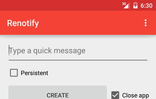 Renotify screenshot 1