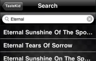 TasteDive screenshot 1