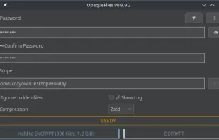 OpaqueFiles screenshot 1