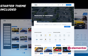 Build a website within minutes with a ready-made Starter theme in the Plugin