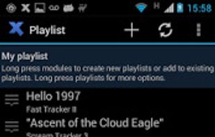 Xmp Mod Player screenshot 1