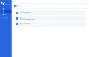 Step 1. Select disk clone mode