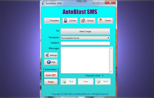 AutoBlast SMS screenshot 1