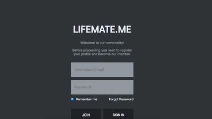 Lifemate.me screenshot 1