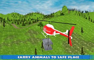 Helicopter Rescue Animal Transport screenshot 2