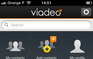 Viadeo screenshot 1