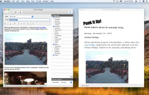 MarsEdit screenshot 1