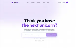 IdeaProof's AI business idea validator analyzes your startup concept using real-time market intelligence from 50+ authoritative sources. 