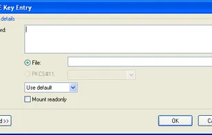 Password entry dialog