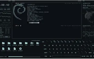 eDEX-UI screenshot 1