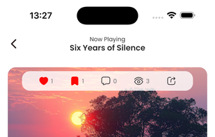 Story/Experience Podcast Screen