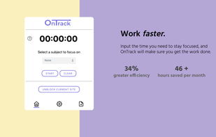 OnTrack: Smart Productivity Tool screenshot 1
