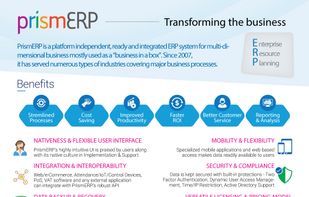 PrismERP screenshot 2