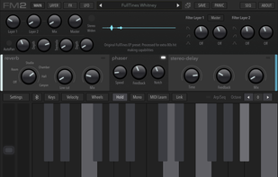 AudioKit FM Player screenshot 1