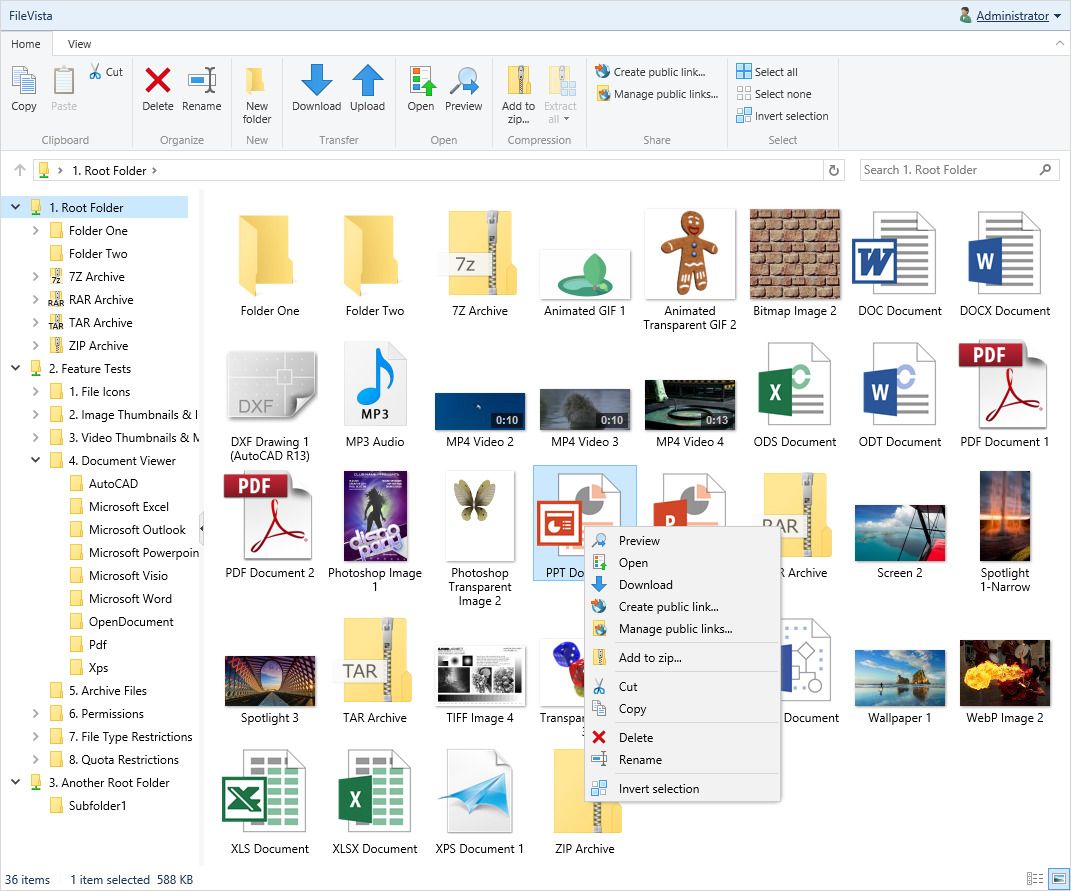 FileVista: Web-Based File Manager | AlternativeTo