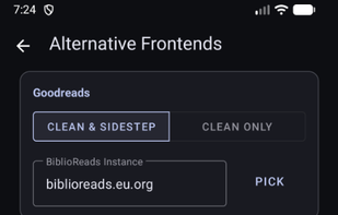 Sidestep Android screenshot 1