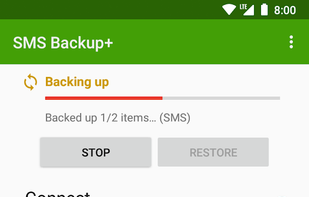 SMS Backup+ screenshot 1