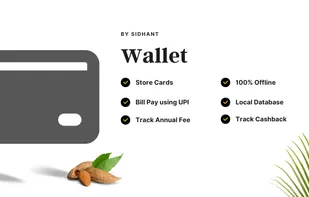 Wallet (by sidhant947) screenshot 1