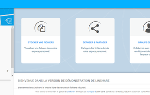 LinShare screenshot 3