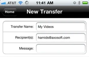 TransferBigFiles.com screenshot 3