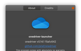 onedriver screenshot 1