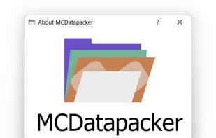 MCDatapacker screenshot 1