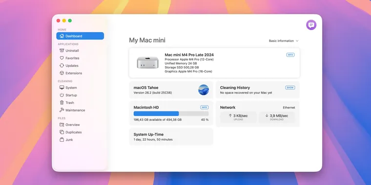TrashMe for macOS adds Electron app filtering, light sidebar, and network-down alerts image