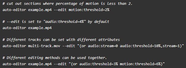 Auto-Editor: Effort free video editing! | AlternativeTo