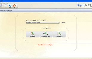 Kernel for VHD Recovery screenshot 1