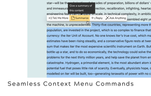 Jarvis - Seamless Context Menu Commands