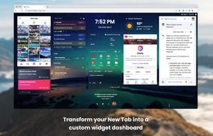 Dashy: New Tab Dashbard and Sidebar screenshot 1