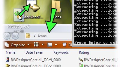 Batch Icon Extractor screenshot 1