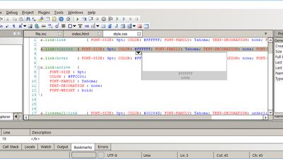 CodeLobster IDE screenshot 1