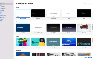 Keynote screenshot 1