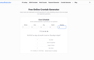 onlinetoolhub.dev screenshot 3