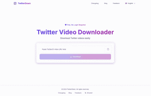 TwitterDown screenshot 1