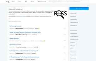 fossjobs screenshot 1